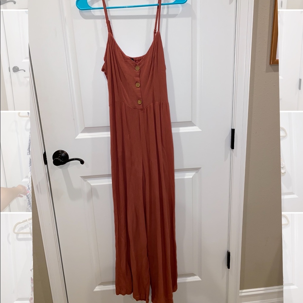 Cute long pants romper
